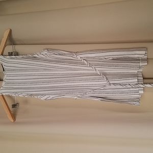 Theory Sleeveless Striped tank Top